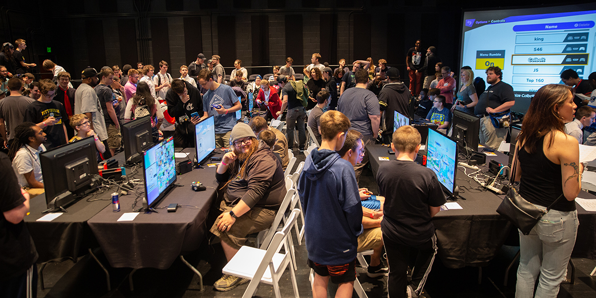 Pictured are players and spectators at the 2019 Steel City Showdown esports event. Photos by John Altdorfer.