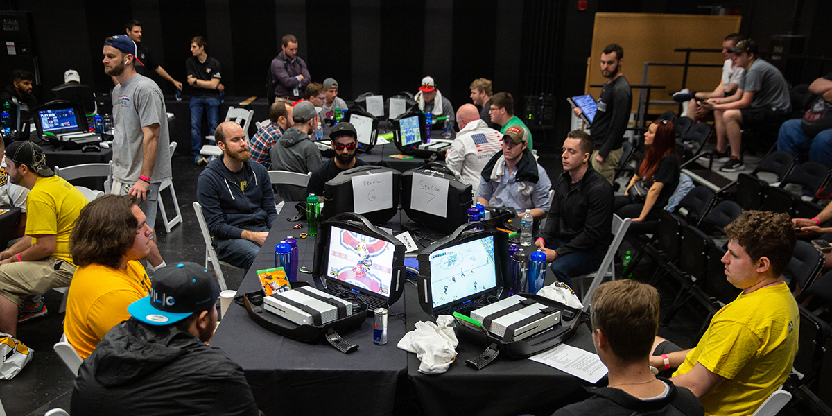 Pictured are players and spectators at the 2019 Steel City Showdown esports event. Photos by John Altdorfer.