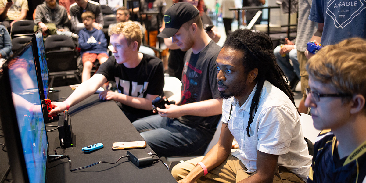 Pictured are players and spectators at the 2019 Steel City Showdown esports event. Photos by John Altdorfer.