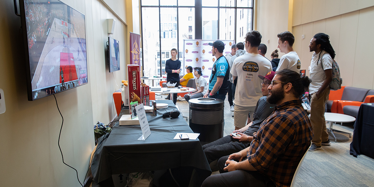 Pictured are players and spectators at the 2019 Steel City Showdown esports event. Photos by John Altdorfer.