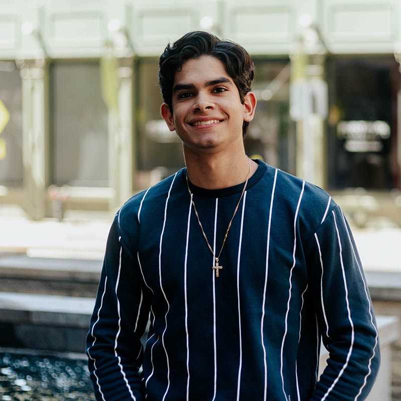 Pictured is Miguel Torrenegra. Photo by Ethan Stoner.