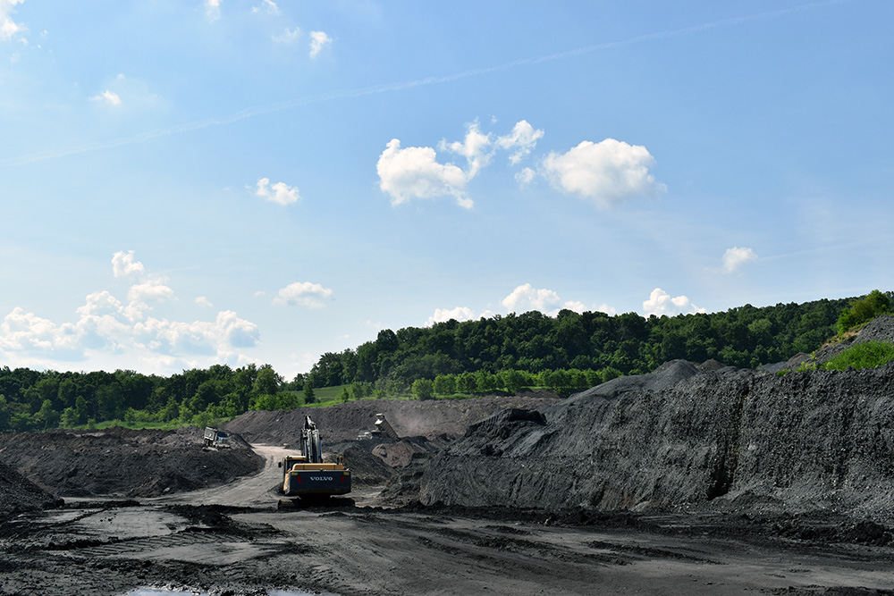 Pictured is Stronghold Digital Mining's Russelton mine site.
