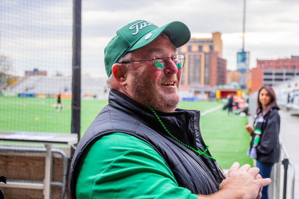 Students celebrating school spirit at the Follow the Herd pep rally.