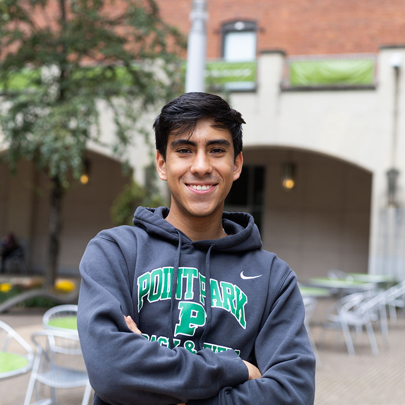 Pictured is Juan Barrera. Photo by Ethan Stoner.