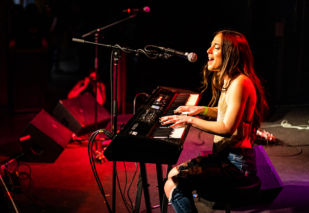 Pictured is Cesca Violet performing at Stage AE.