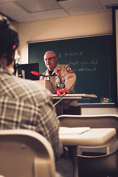 Pictured is Roy Cox. Photo by Nathaniel Holzer. 