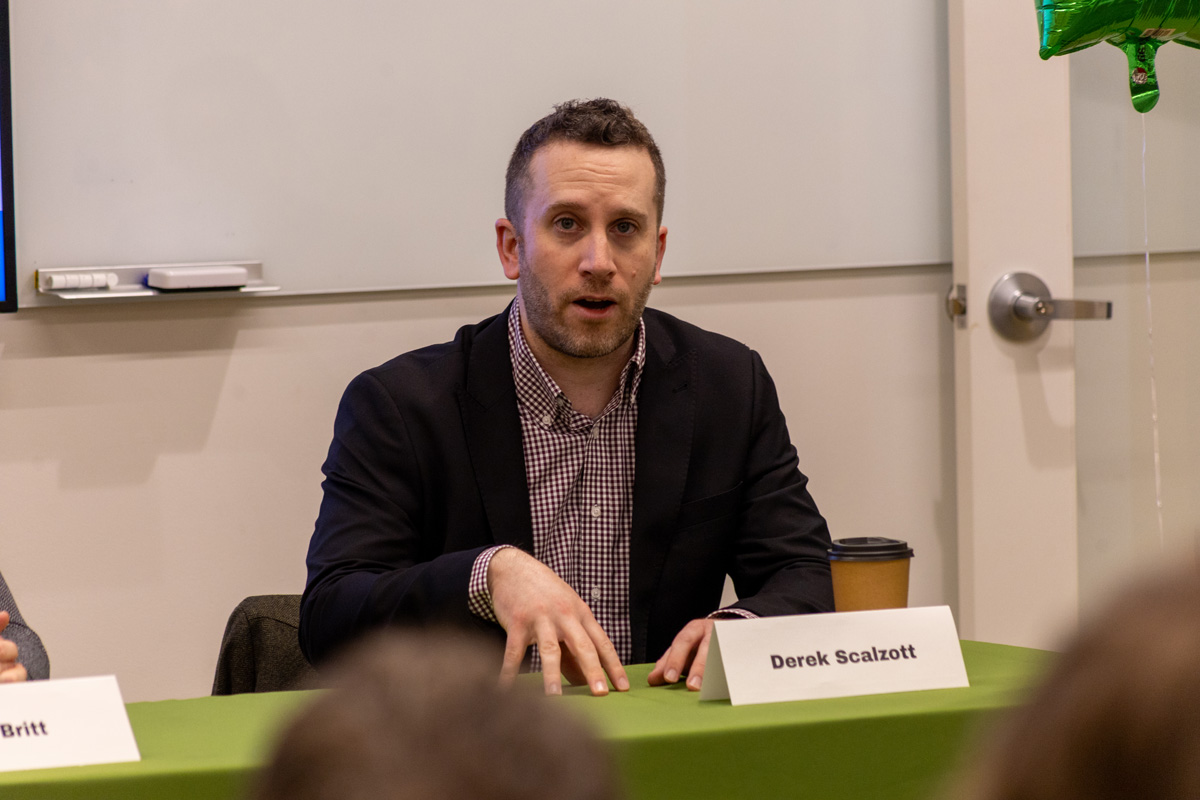 Local entertainment professionals talk at a panel at the SAEM Emerging Events 2026.