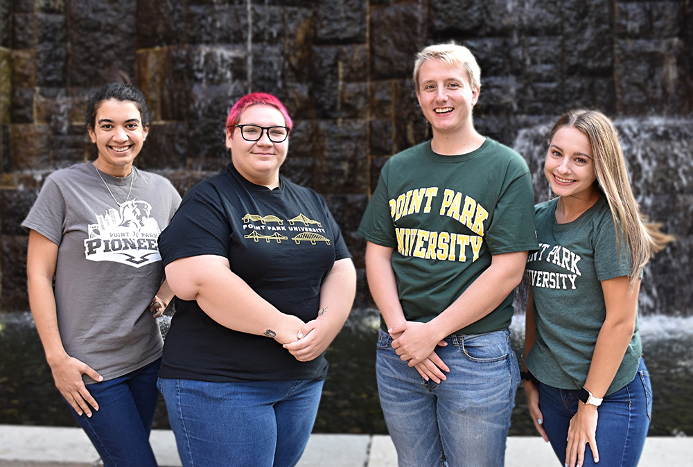 Pictured are members of the Student Human Resources Association. Photo by Marissa Johnson