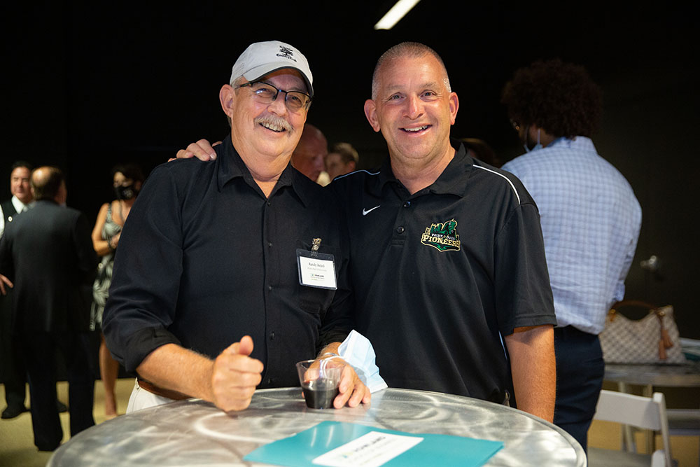 Pictured from left are Randy Baird and Keith Paylo. Photos by  John Altdorfer.