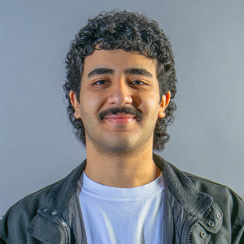 Pictured is Sam Alawadhi, a student in the Point Park Rowland School of Business. 