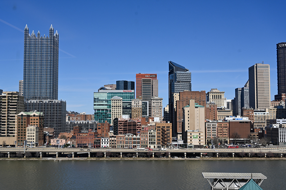 Pictured is Downtown Pittsburgh. Photo by Joey Bova. 