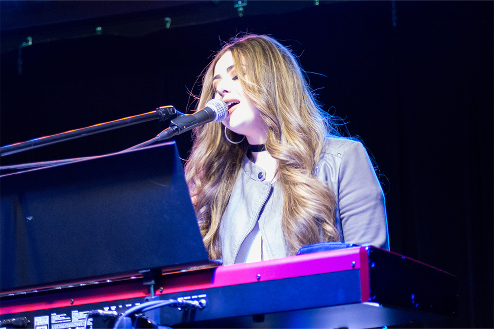 Pictured is Allissa Logsdon at the Women Who Rock Concert in 2018.