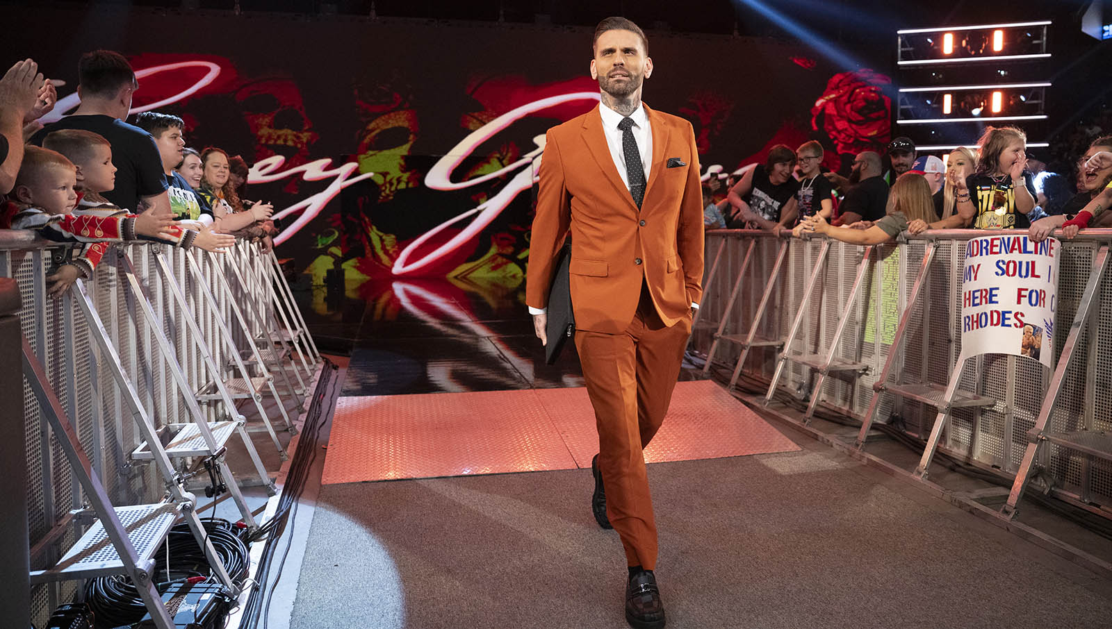 Pictured is Matt Polinsky, known as WWE's Corey Graves. Photo provided by WWE.