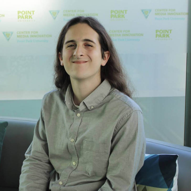 Pictured is Carson Folio. Photo | Kaiya Russell '26