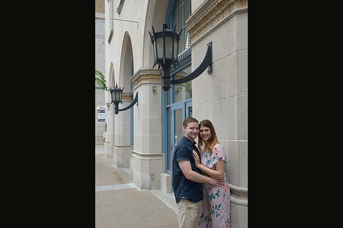 Pictured are Amanda and Josh Finkenbinder. Photo | Alan J. King Photography.