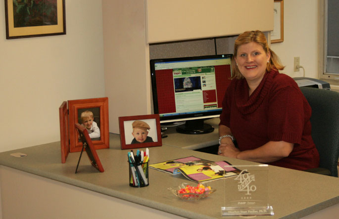 Prof. Heather Starr-Fiedler was one of the 2009 '40 Under 40.