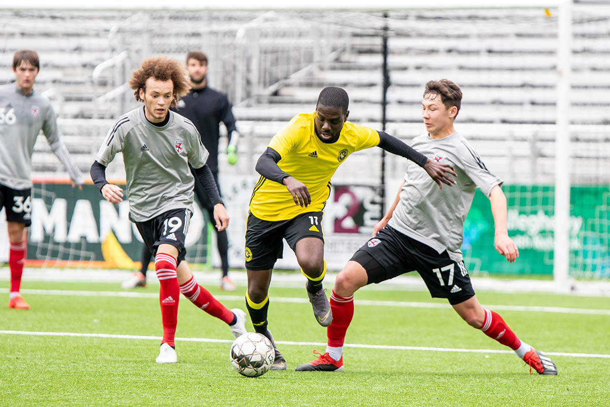 A scene from Pittsburgh Riverhounds SC. Photo | Mallory Neil