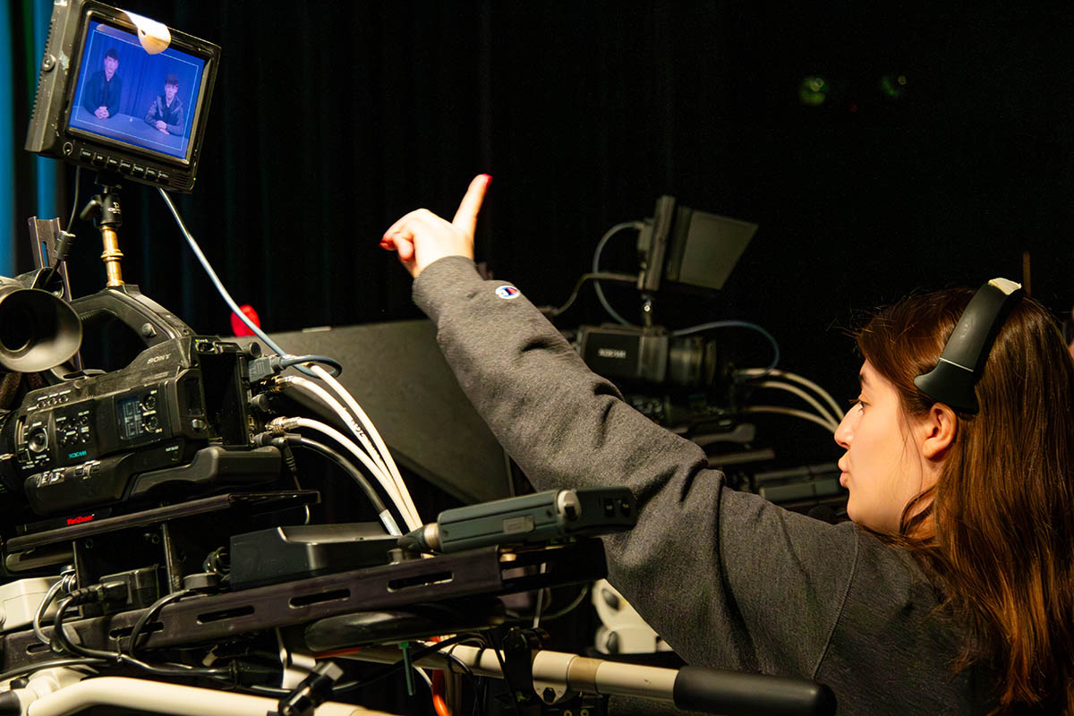 2026 Bob Pompeani Broadcast Competition. Photos | Dakota Nicholson '26