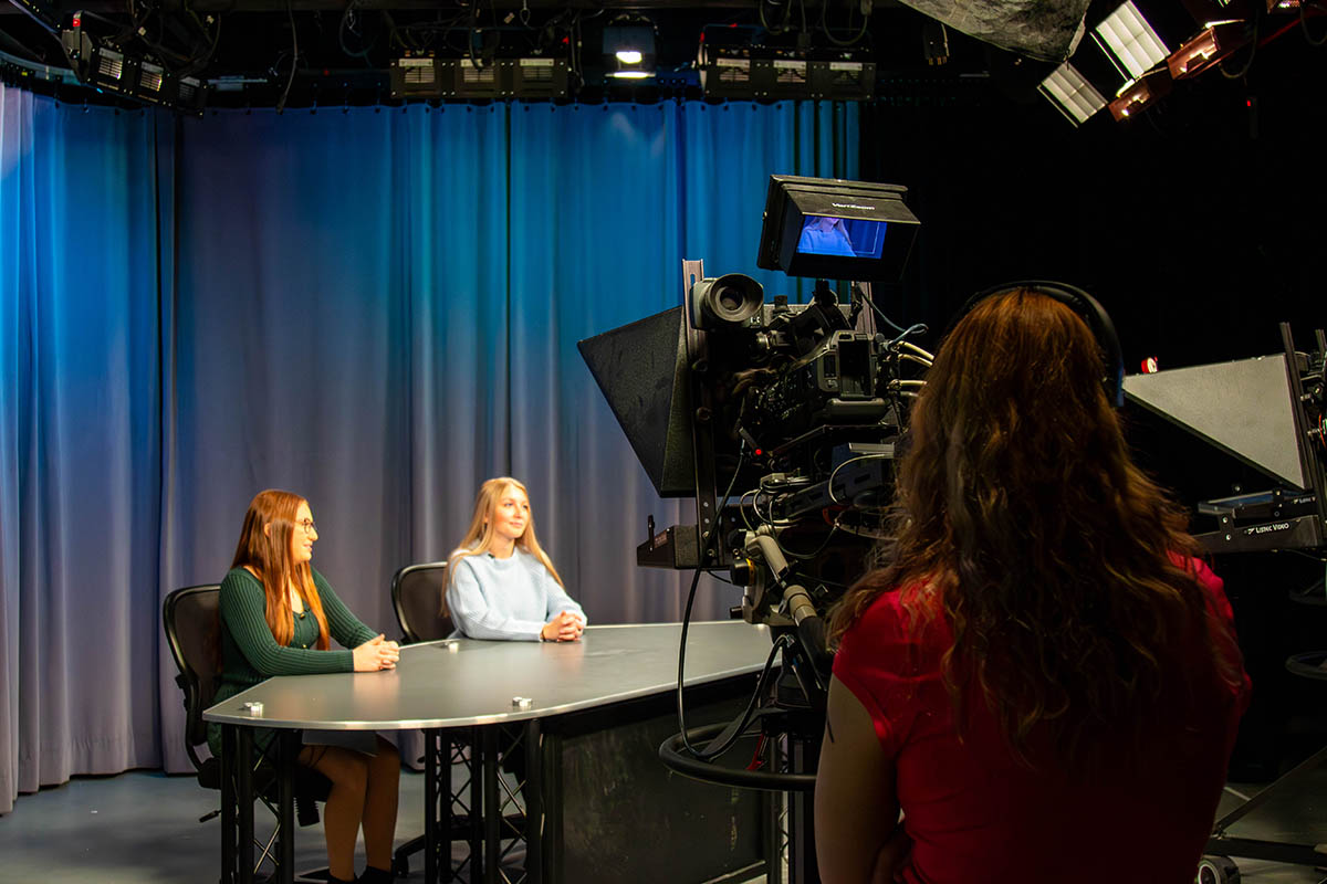 2026 Bob Pompeani Broadcast Competition. Photos | Dakota Nicholson '26