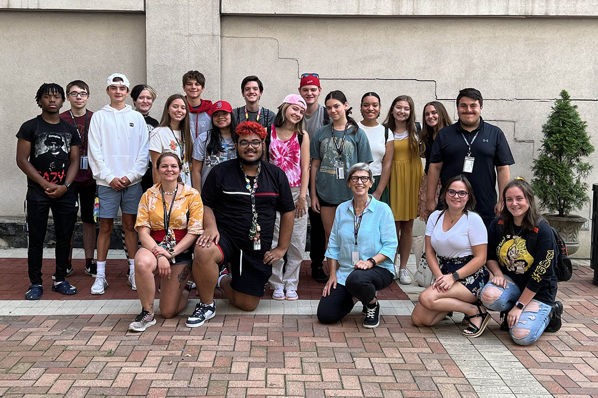 PAB participants and Professor Paige Beal. 