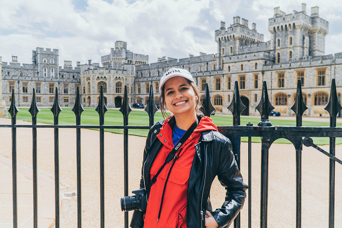 A photo from the 2019 International Media class trip to the United Kingdom. Photo | Emma Federkeil