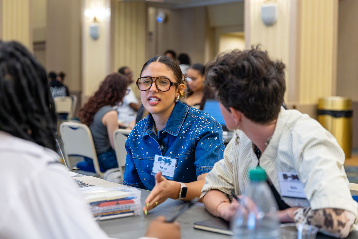 Patricia Calero Irizarry at the workshop.