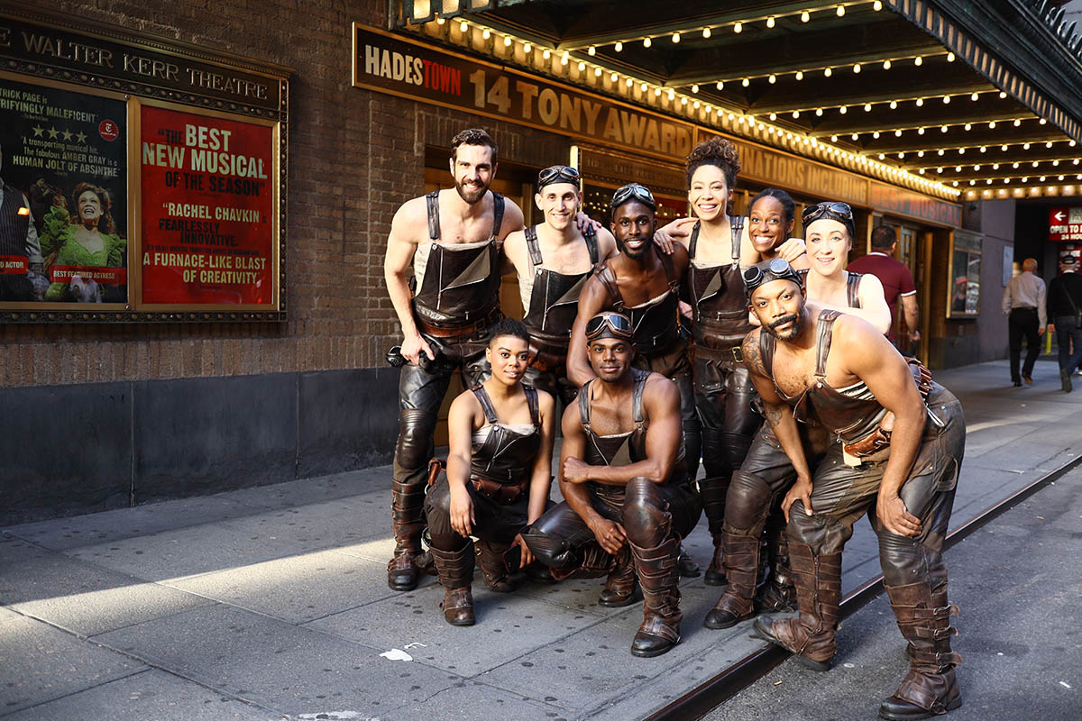 Ahmad Simmons in Hadestown OBC.