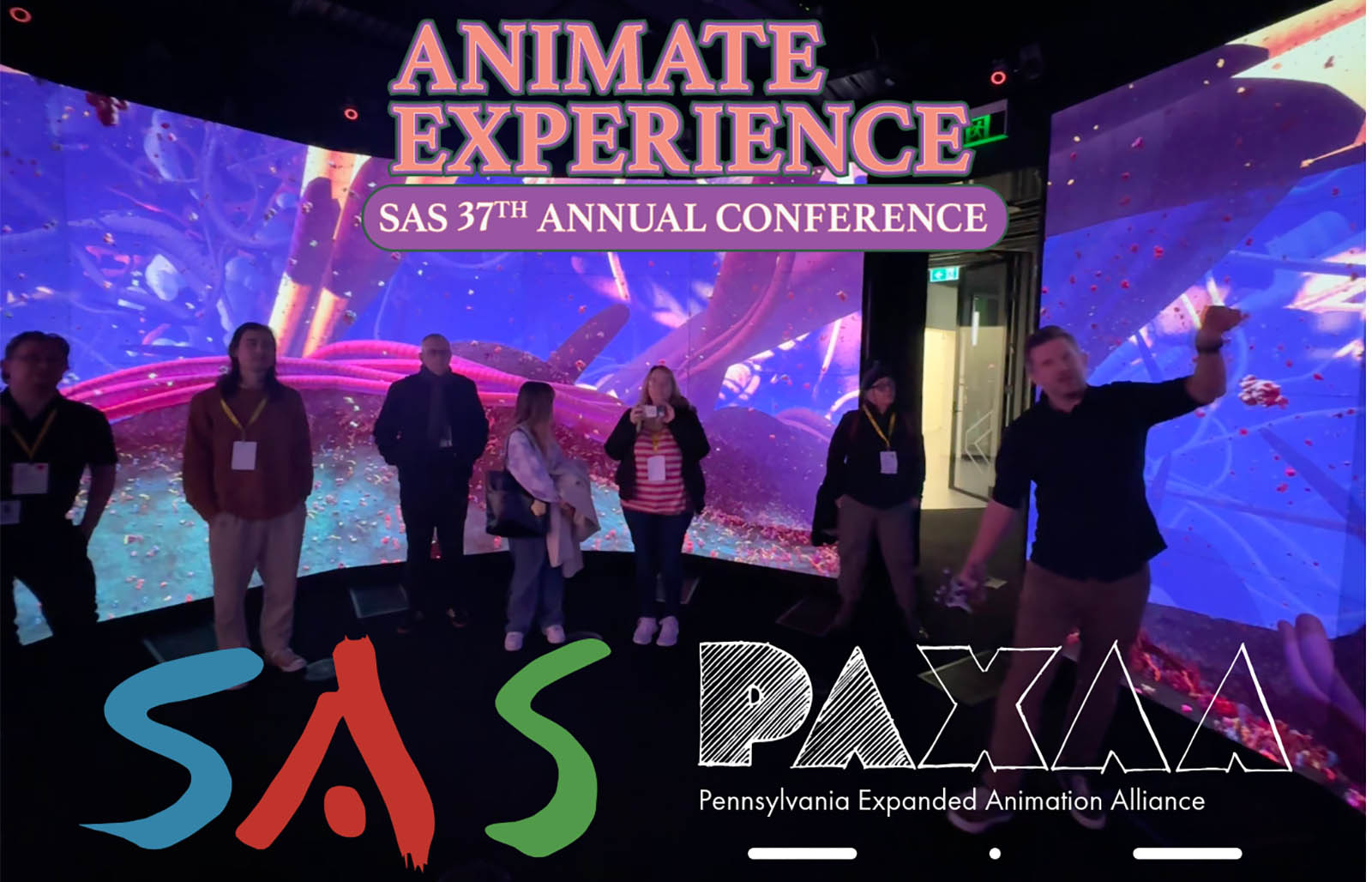 A photo detailing The Animate Experience Conference.