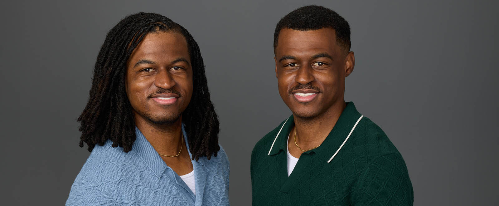 (L-R) Neiman and Aaron Outlen. 