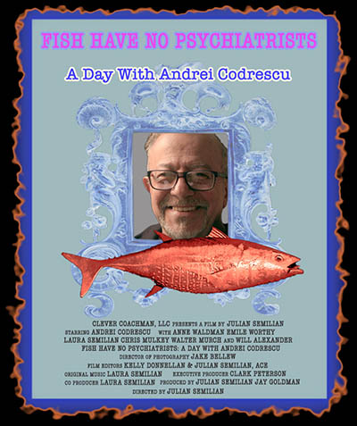 The poster image for "Fish Have No Psychiatrists."