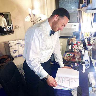 Pictured is Jeff Gorti in "Chicago."