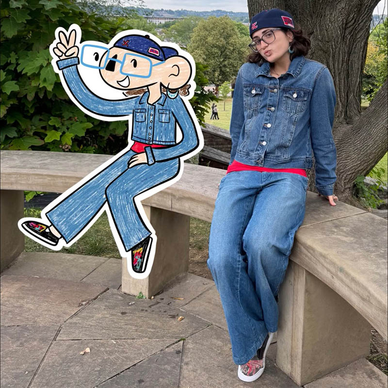 Pictured is Iris Mireya Rojas Fenoy '26.