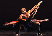 A screen shot of the Conservatory Dance Company at the Byham.