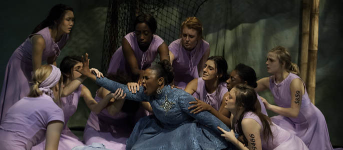 Conservatory Theatre Company Presents Hecuba. Photo | Jeff Swensen