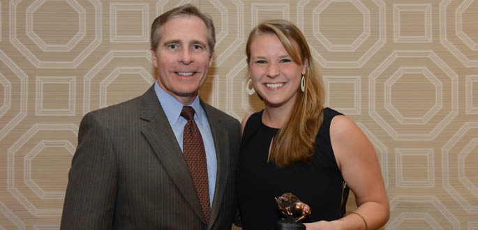 Pictured is COPA student Heidi Schlegel. Photo | Jim Judkis