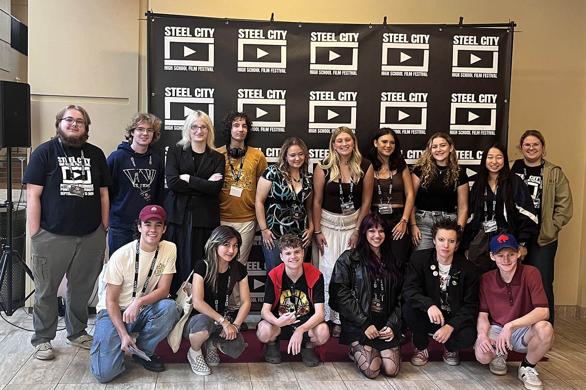 Students at the 2025 Steel City High School Film Festival at Point Park University. Photo | Paul Koontz