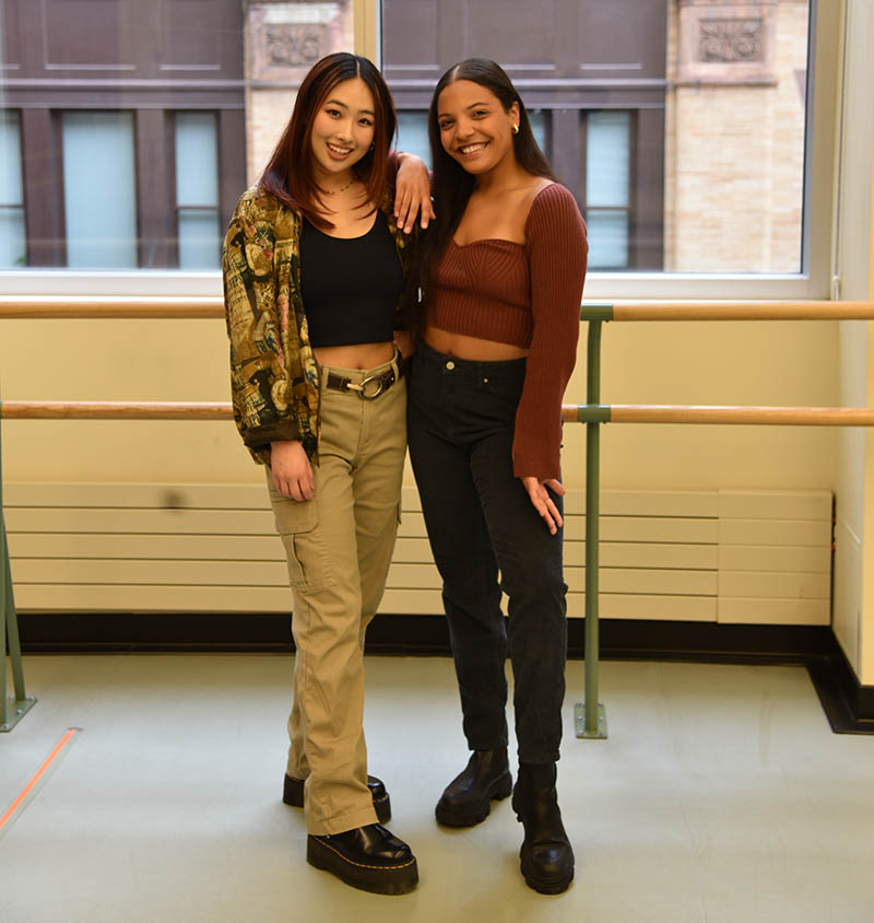 Pictured are Joanne Hwang and Nina Nina Pollzie. Photo | Tia Ellison