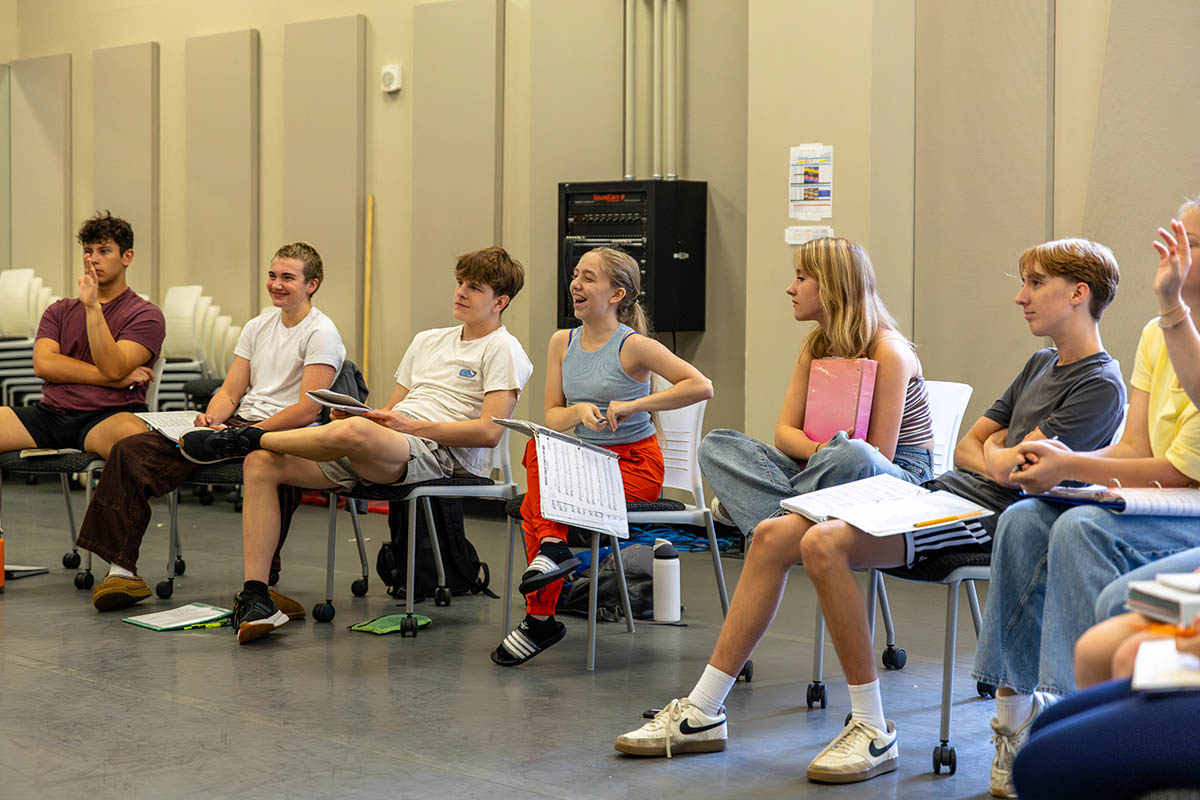 Students during a session with Ingrid Sonnichsen. Photo | Paul Koontz