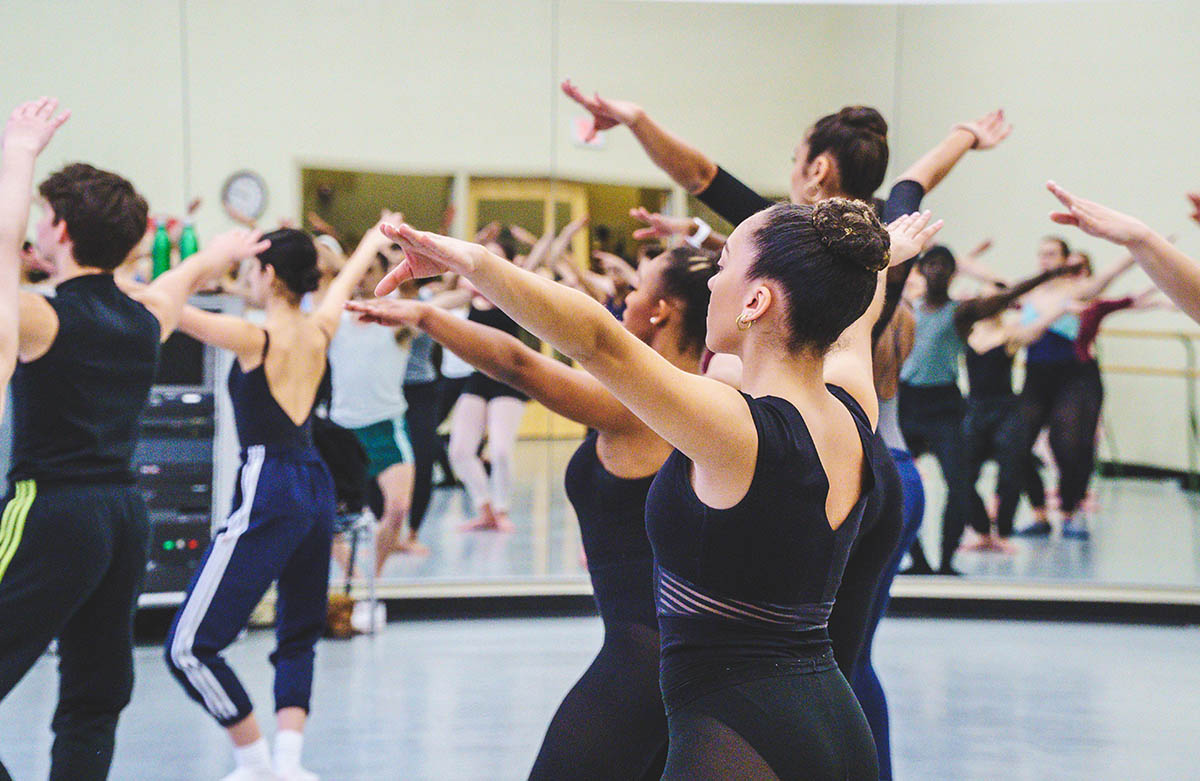 Scenes from National High School Dance Festival at Point Park University. Photo | Emma Federkeil