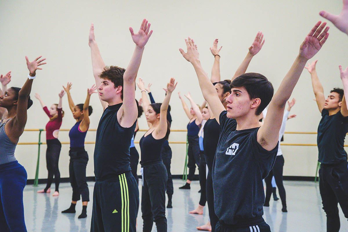 Scenes from National High School Dance Festival at Point Park University. Photo | Emma Federkeil