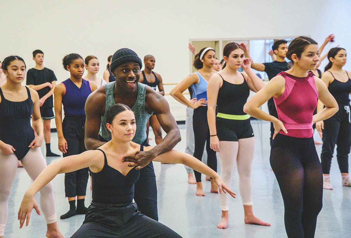 Scenes from National High School Dance Festival at Point Park University. Photo | Emma Federkeil