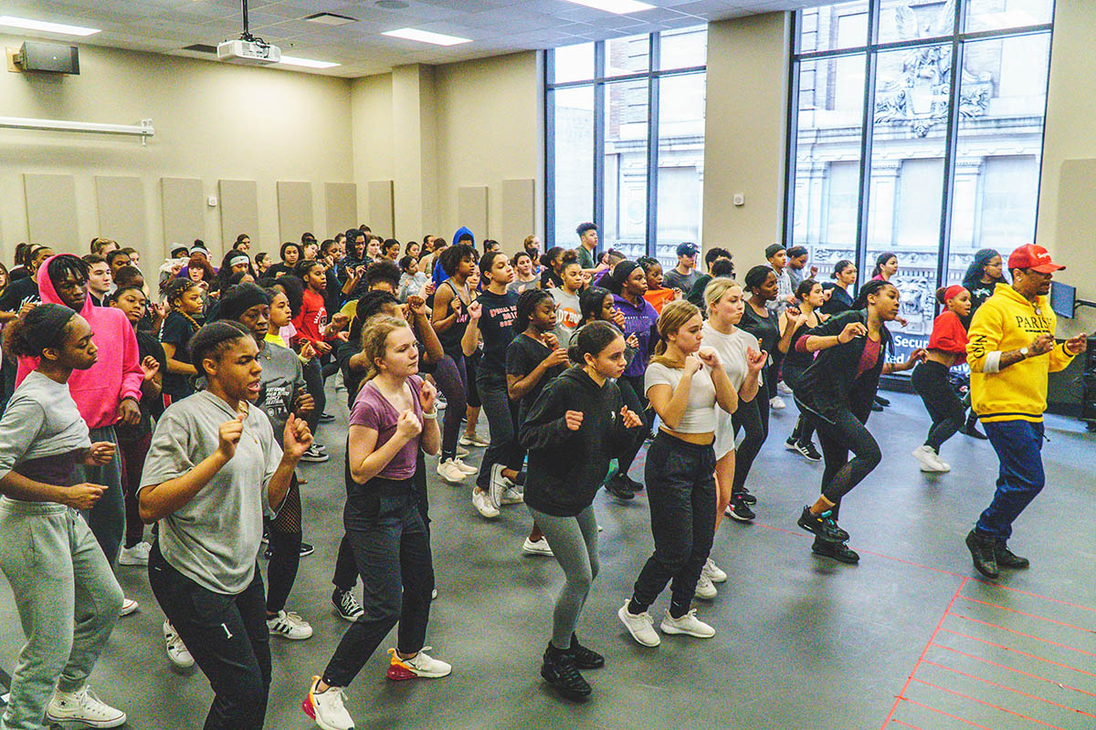 Scenes from National High School Dance Festival at Point Park University. Photo | Emma Federkeil