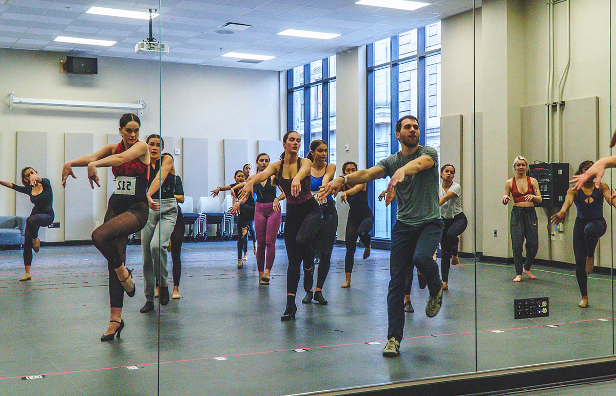 Scenes from National High School Dance Festival at Point Park University. Photo | Emma Federkeil