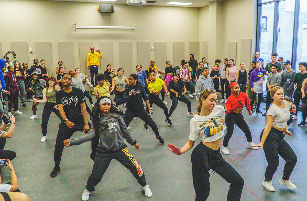 Scenes from National High School Dance Festival at Point Park University. Photo | Emma Federkeil