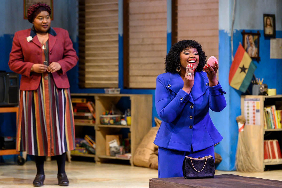 Melessie Clark in School Girls at Pittsburgh Public Theater. Photo | Michael Henninger