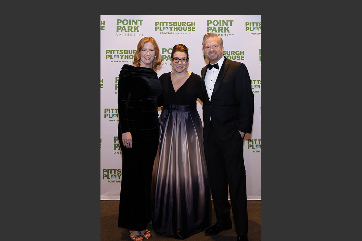 Meghan Schiller, Kiesha Lalama and David Highfield.