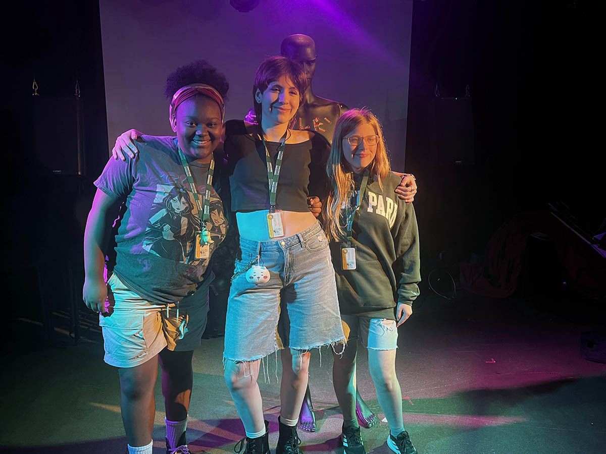 Students at the 2026 Theatre and Entertainment Production Camp. 