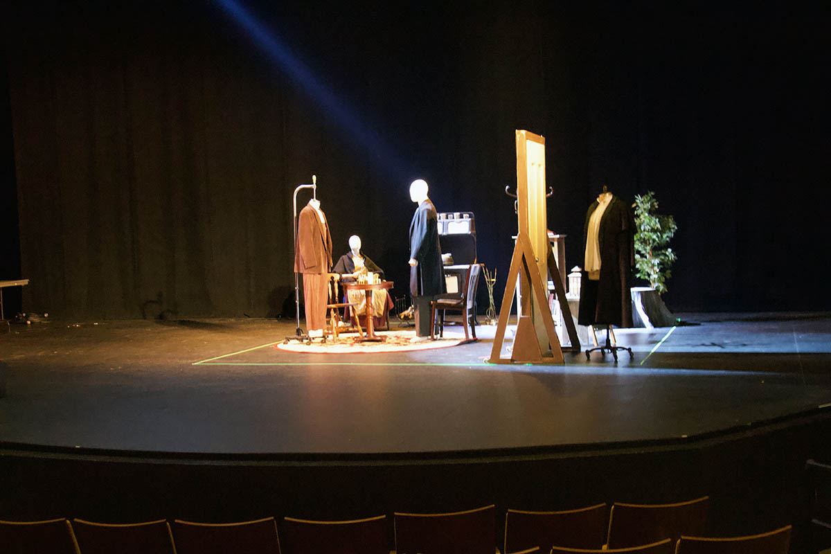 The stage of the PNC Theatre during the Theatre and Entertainment Production Camp. 