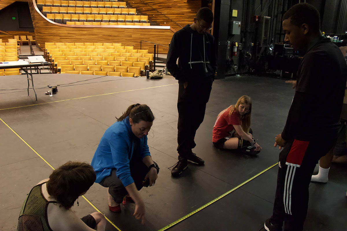 Students at the 2026 Theatre and Entertainment Production Camp. 