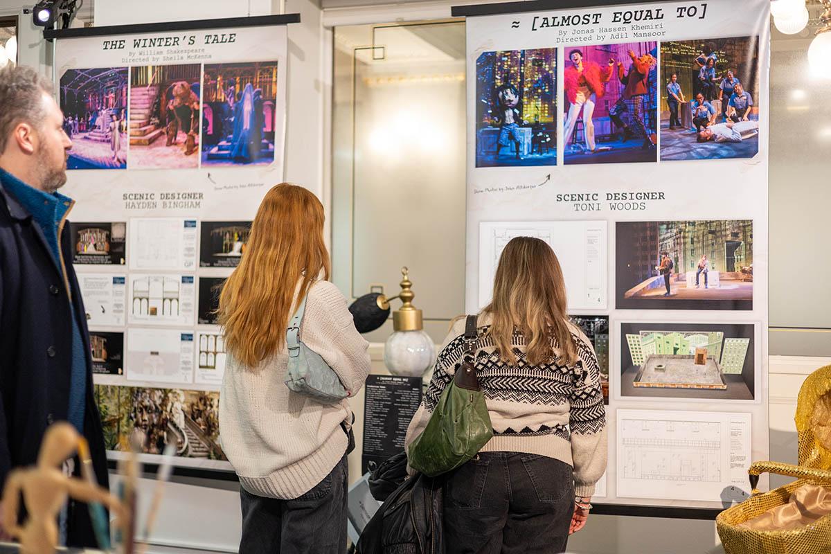 Pencil to Performance Exhibit. Photo | Jacob White '29